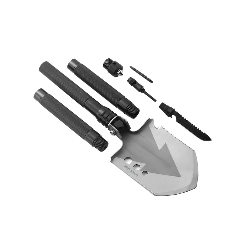 بیل 14 کاره کمپینگ گرین لاین مدل Multi Shovel
